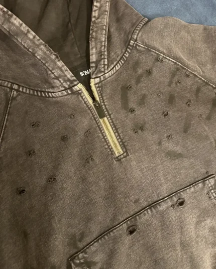 Somar Blight Hoodie Brown (5)