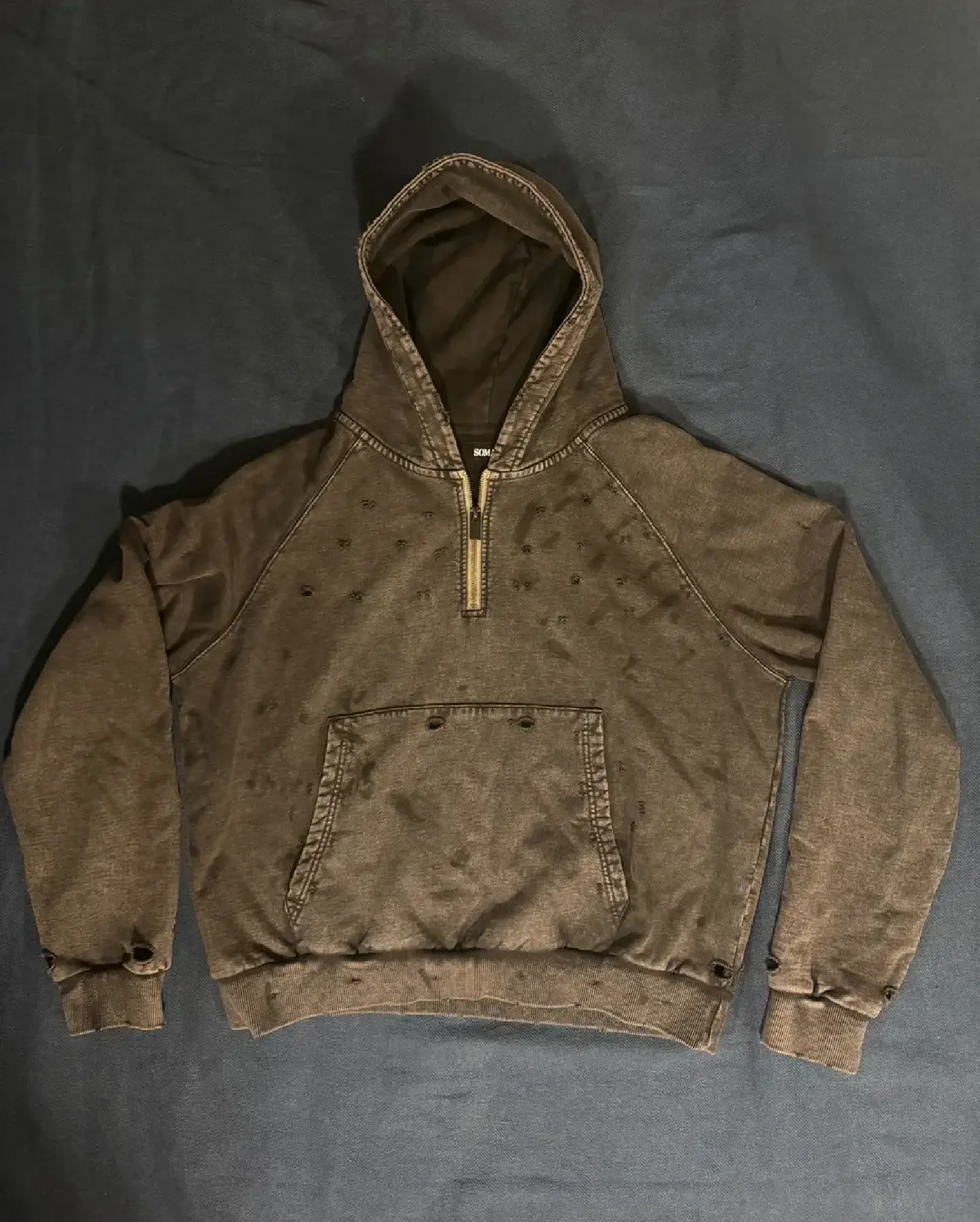 Somar Blight Hoodie Brown (6)
