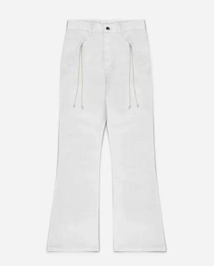 Somar G74 Tassel Jeans White (2)