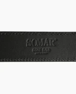 Somar Metal Decal Leather Belt (1)