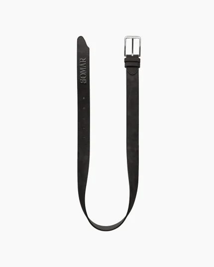 Somar Metal Decal Leather Belt (3)
