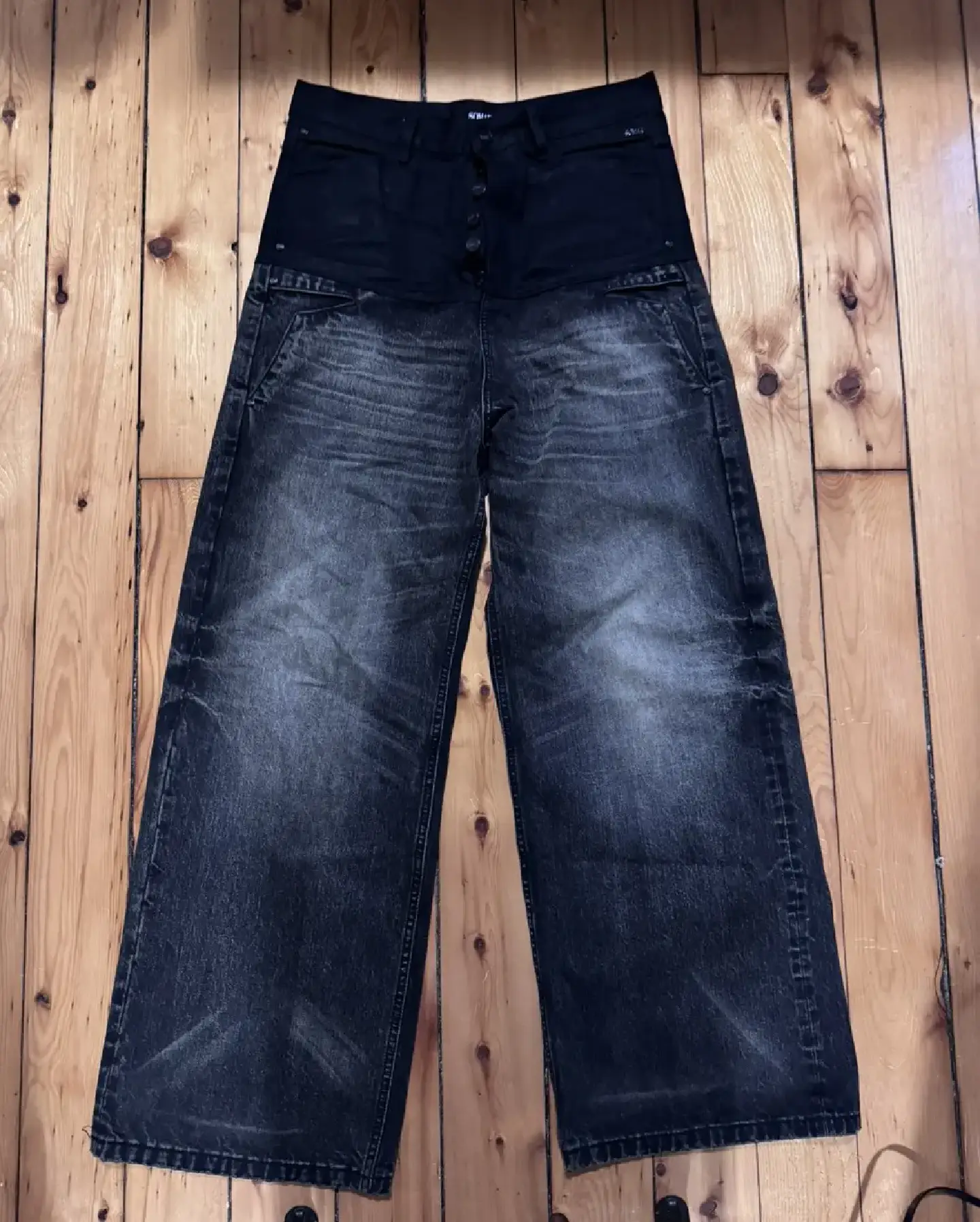 Somar Washed + Raw Lag Denim Jeans (4) Somar Washed + Raw Lag Denim Jeans (4)