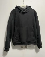 SOMAR Men's Black Solid Pullover Hoodie (1)