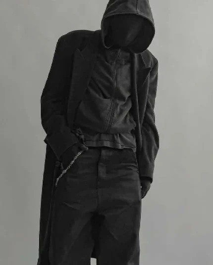 Somar Pequod Raw Black Hoodie (1)