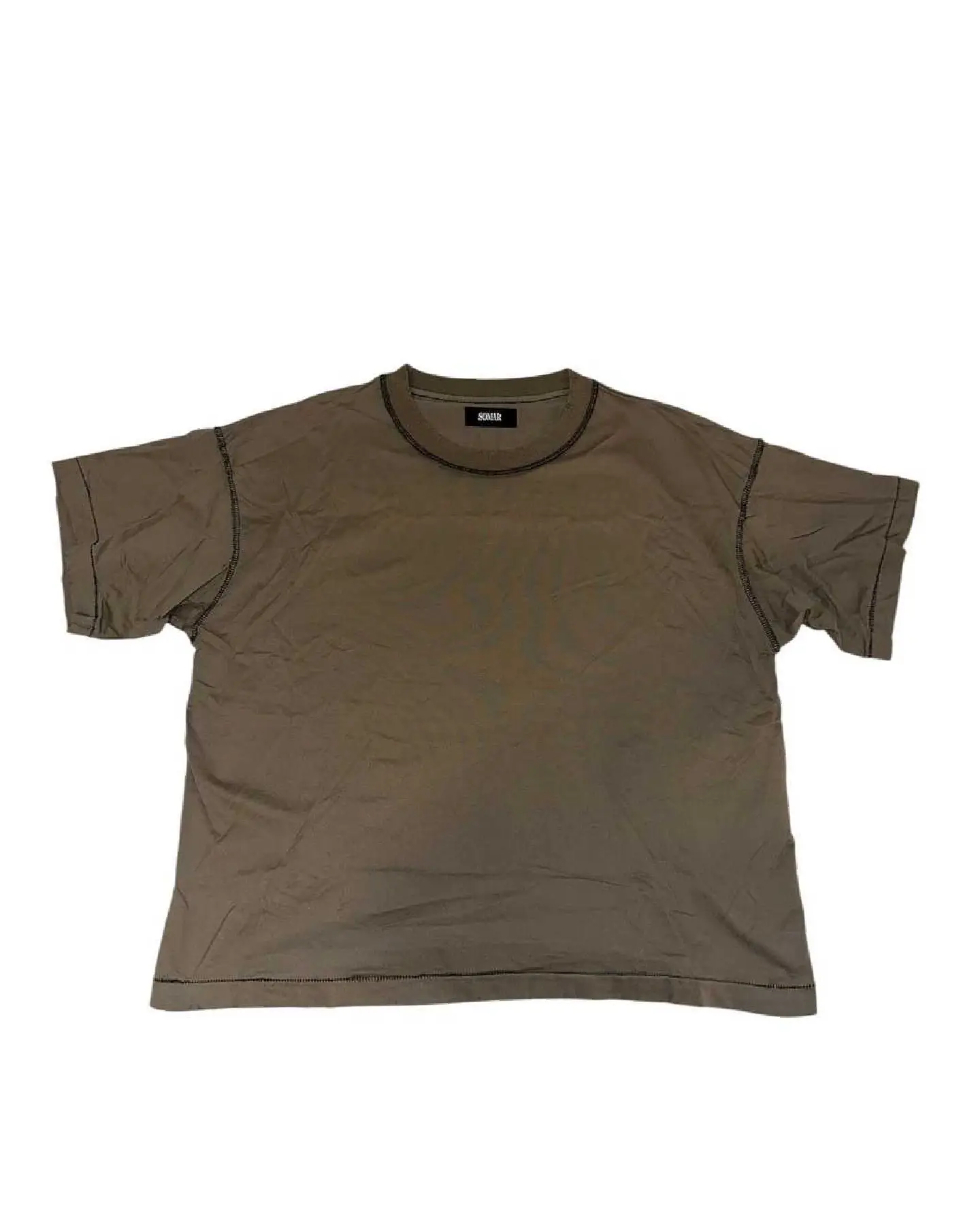 Somar T Shirt Mens Brown (1) Somar T Shirt Mens Brown (1)