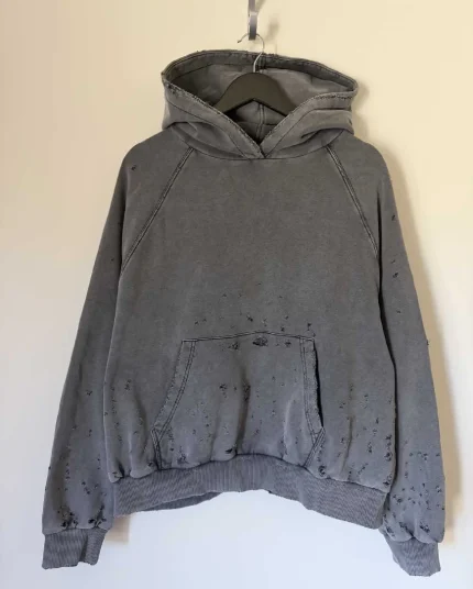 Somar Thrashed Monolith Hoodie in Gray (1)