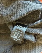 Somar Thrashed Monolith Hoodie in Gray (2)