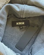 Somar Thrashed Monolith Hoodie in Gray (3)